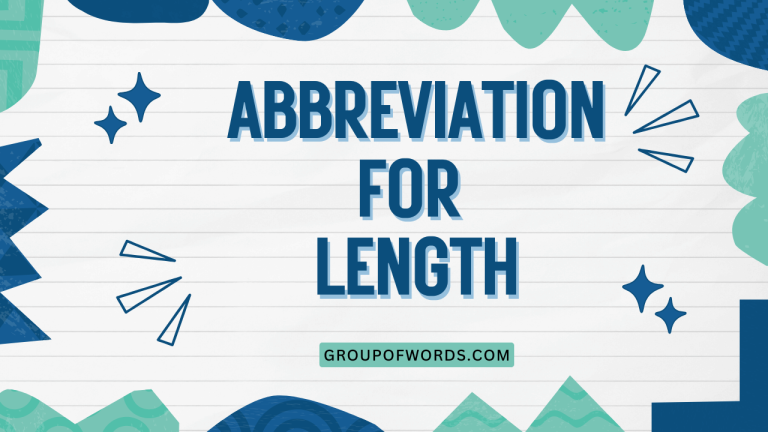 Abbreviation for Length