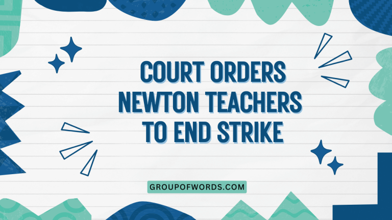 Court Orders Newton Teachers to End Strike