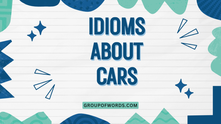 Idioms About Cars