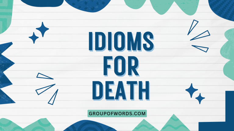 Idioms for Death