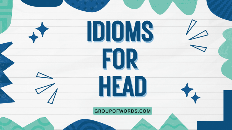 Idioms for Head