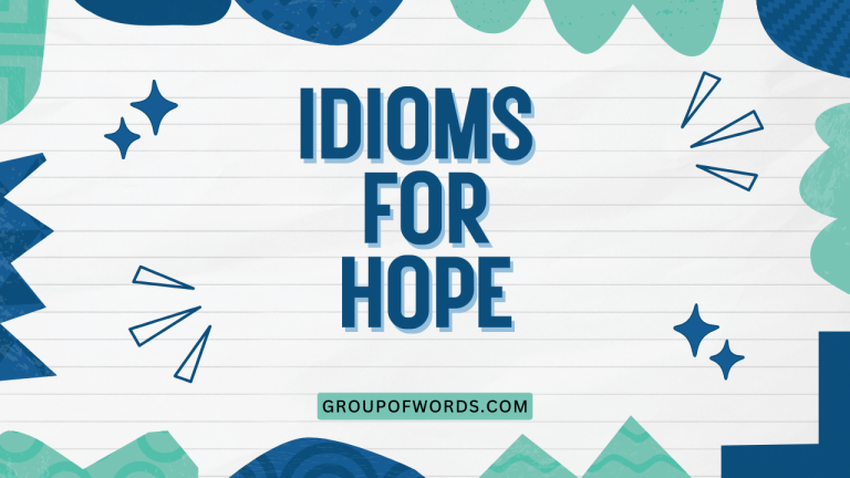 Idioms for Hope