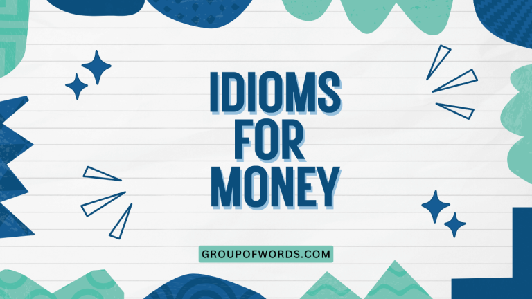 Idioms for Money