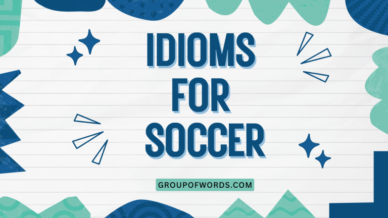Idioms for Soccer