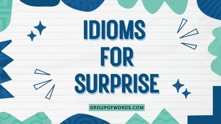 Idioms for Surprise