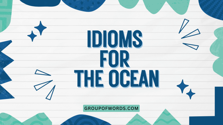 Idioms for the Ocean