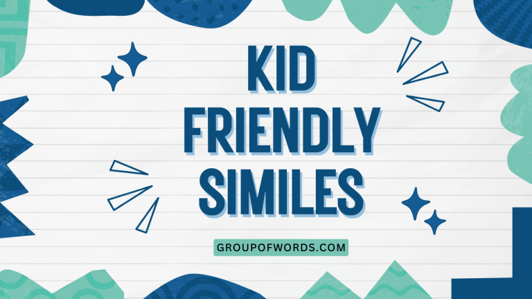Kid Friendly Similes