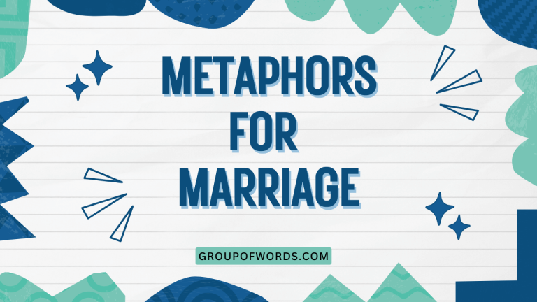 Metaphors for Marriage