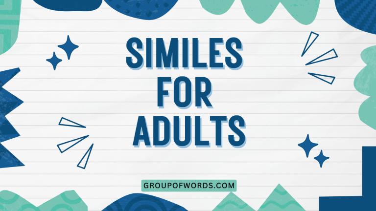 Similes for Adults