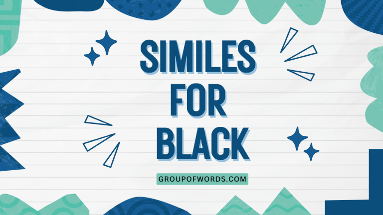 Similes for Black