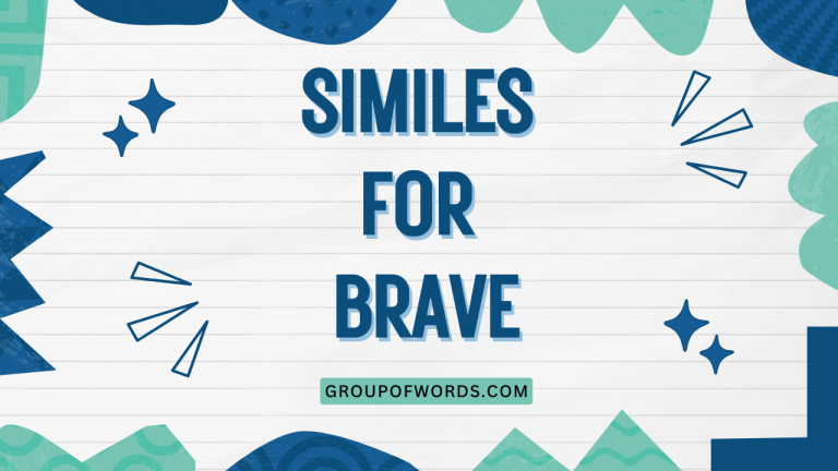 Similes for Brave