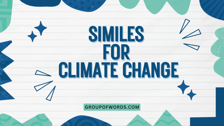 Similes for Climate Change
