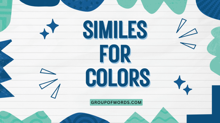 Similes for Colors
