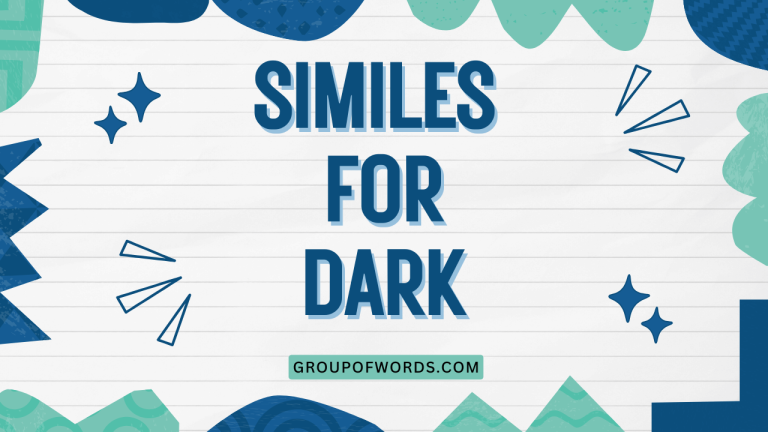 Similes for Dark