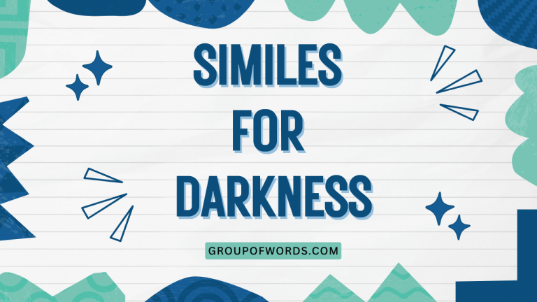 Similes for Darkness