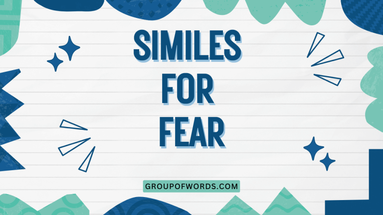 Similes for Fear