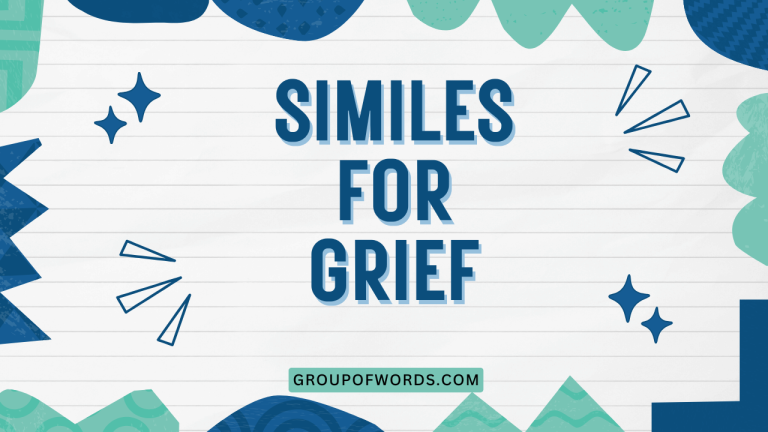 Similes for Grief