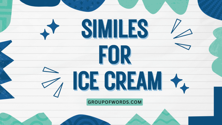 Similes for Ice Cream