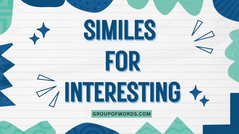 Similes for Interesting
