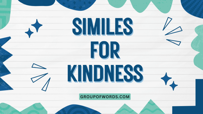 Similes for Kindness