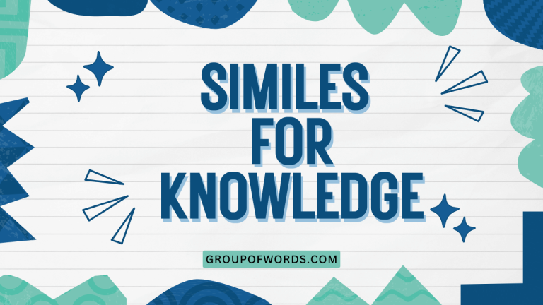 Similes for Knowledge