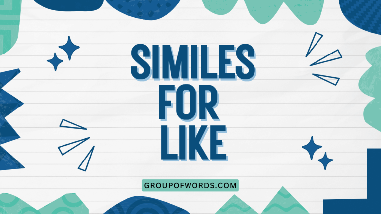 Similes for Like