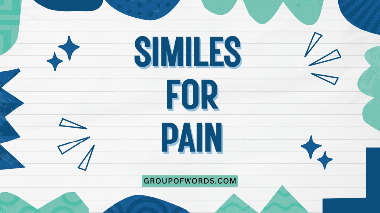 Similes for Pain