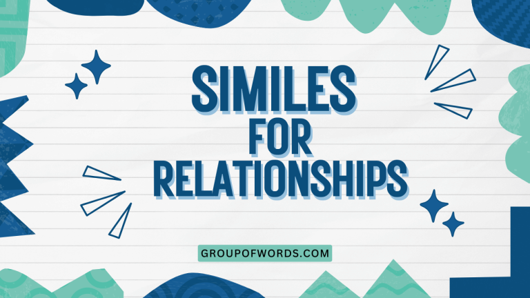 Similes for Relationships