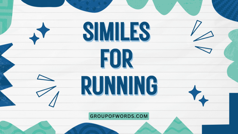 Similes for Running