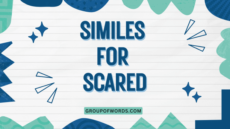 Similes for Scared