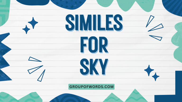 Similes for Sky