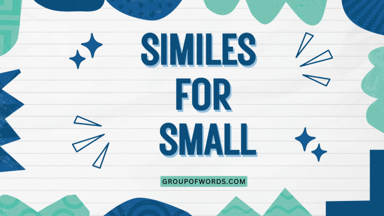 Similes for Small