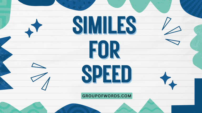 Similes for Speed
