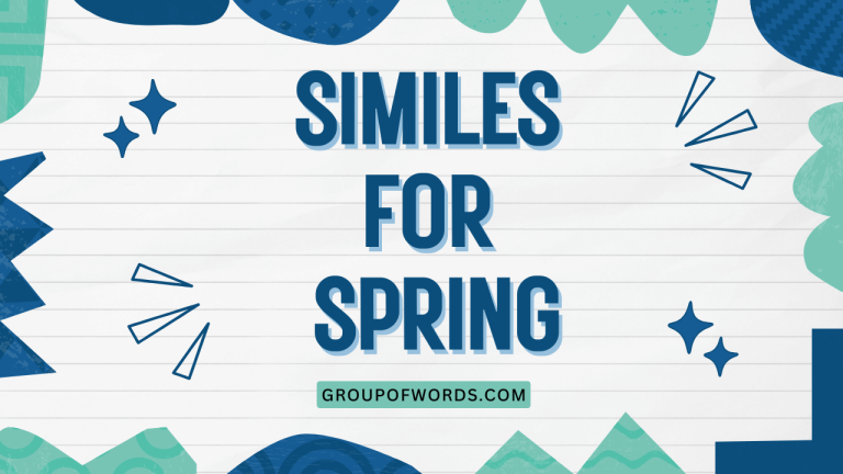 Similes for Spring