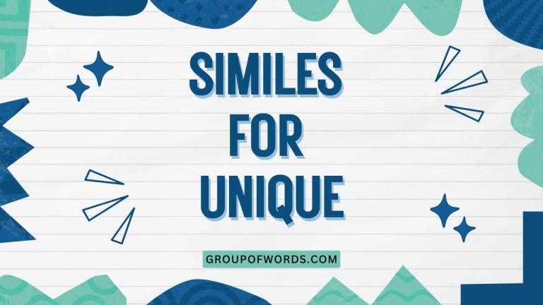 Similes for Unique