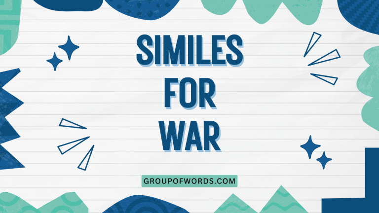 Similes for War