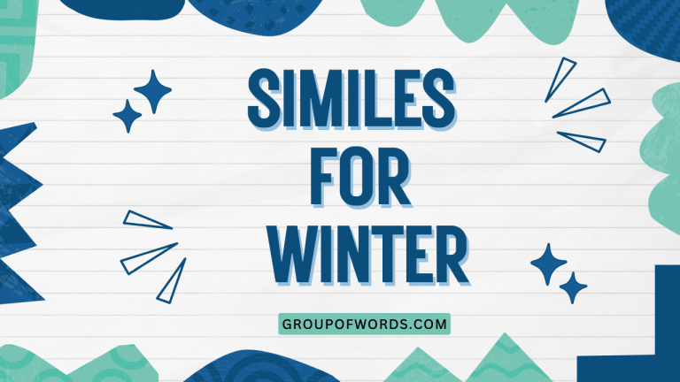Similes for Winter