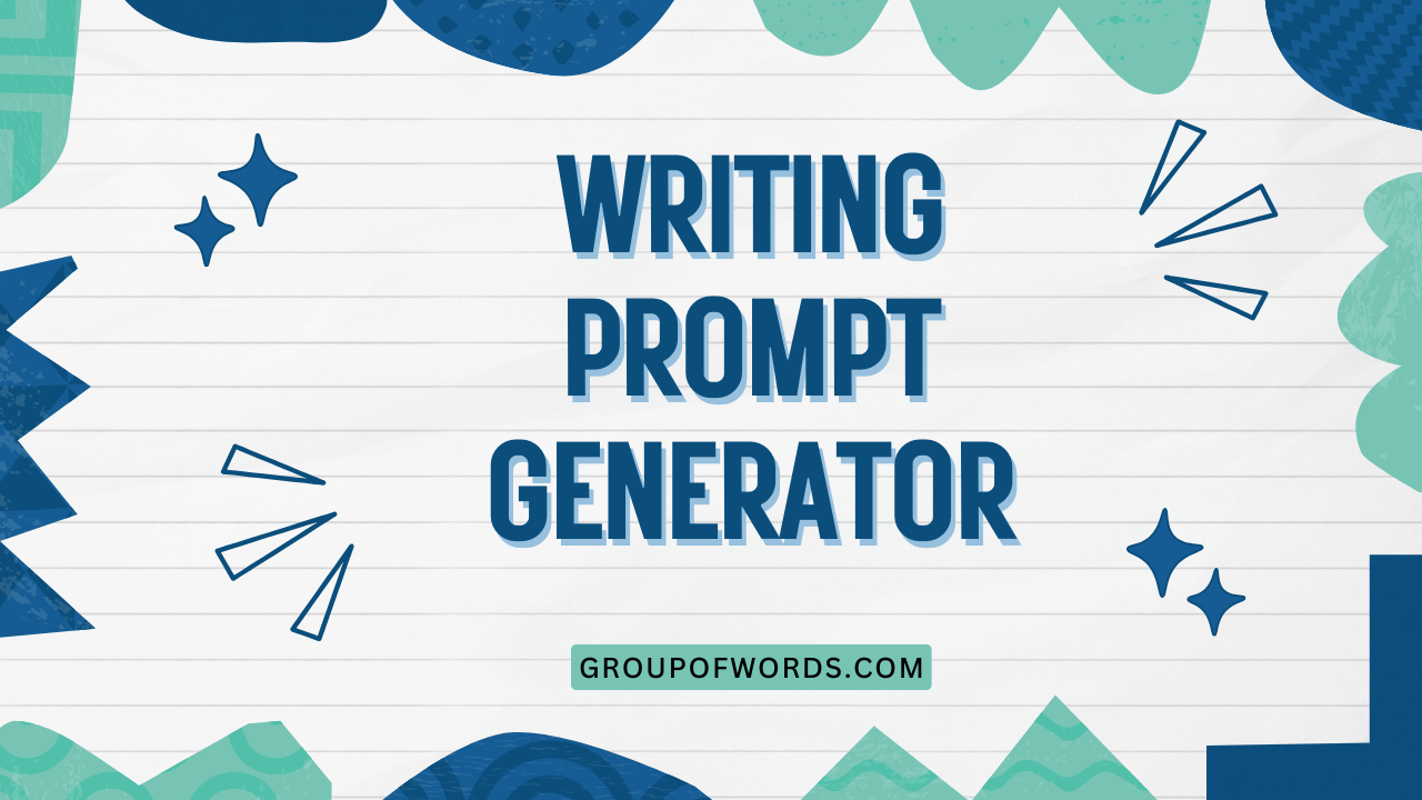 Writing Prompt Generator