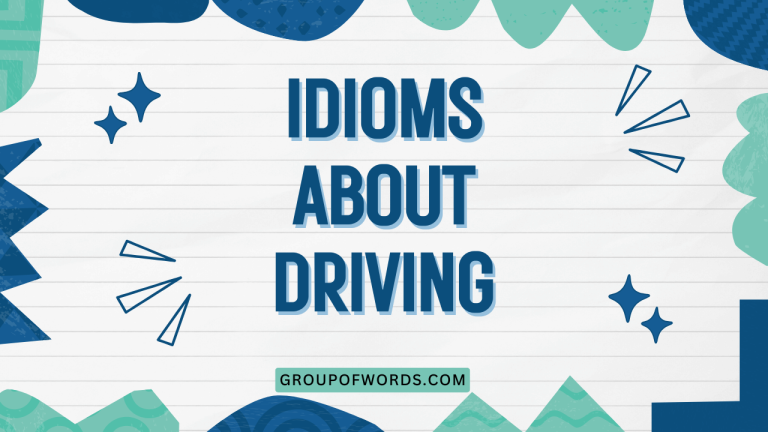 Idioms About Driving