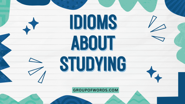 Idioms About Studying
