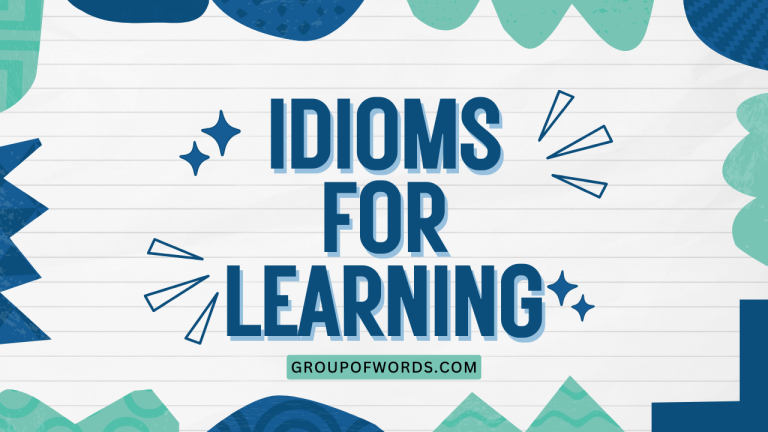 Idioms for Learning