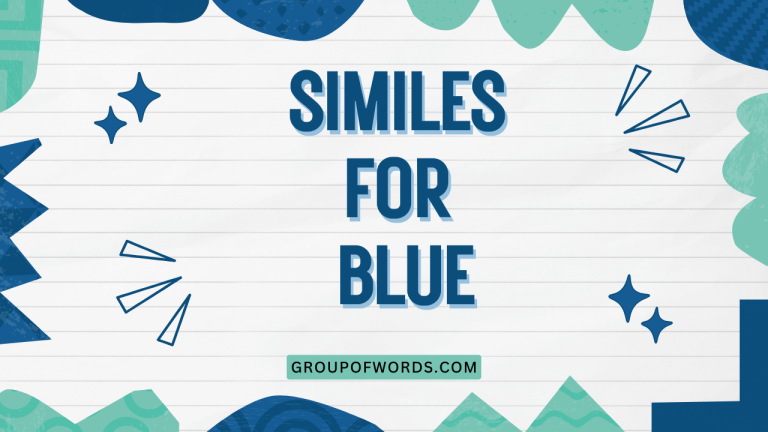 Similes for Blue