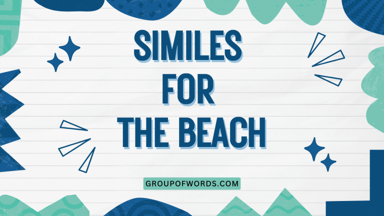 Similes for the Beach