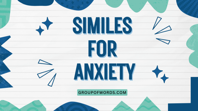 Similes for Anxiety