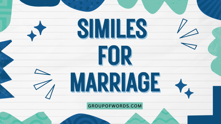 Similes for Marriage