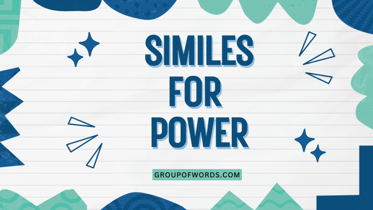 Similes for Power