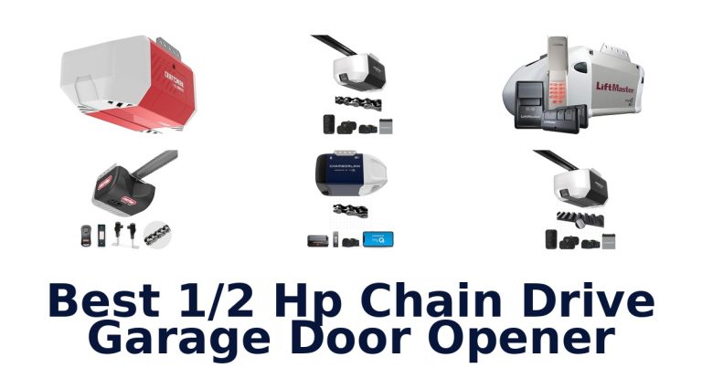 best 1/2 hp chain drive garage door opener
