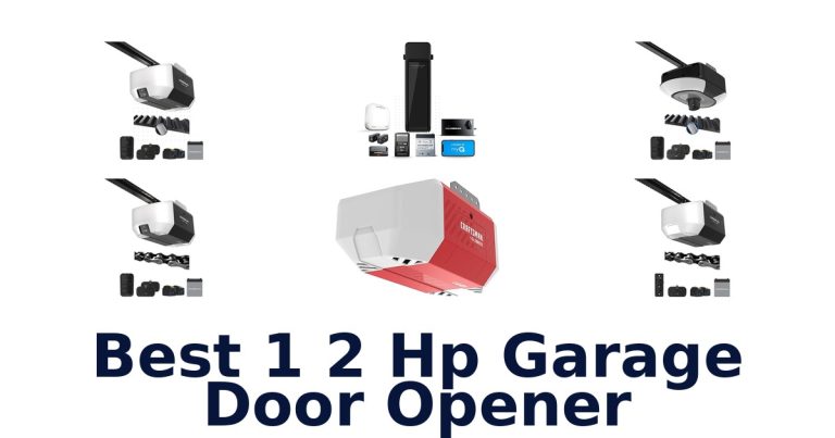 best 1 2 hp garage door opener