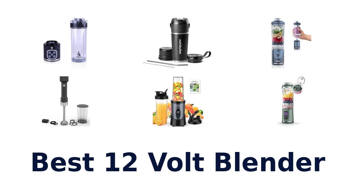 best 12 volt blender