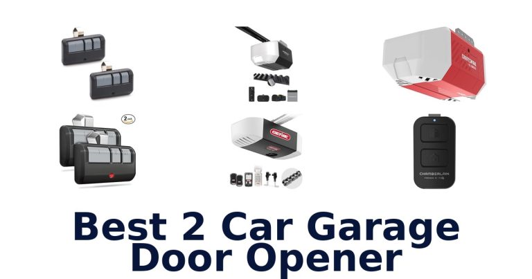 best 2 car garage door opener